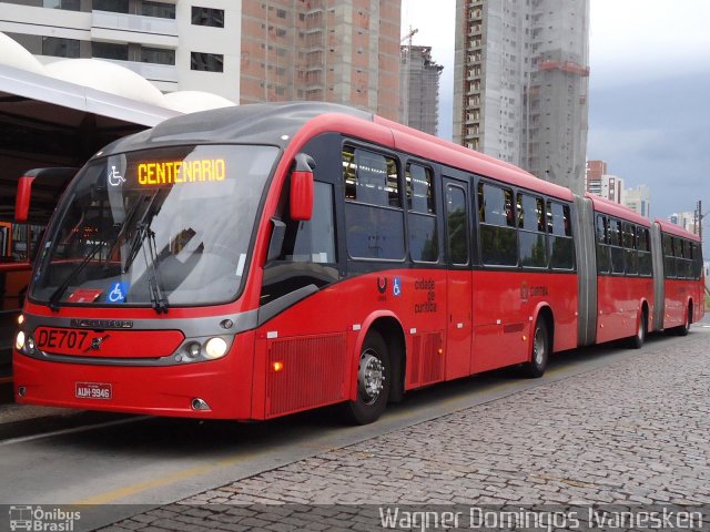 Cristo Rei > CCD Transporte Coletivo > SPE Via Mobilidade S/A DE707 na cidade de Curitiba, Paraná, Brasil, por Wagner Domingos Ivanesken. Número da foto: #1452080.