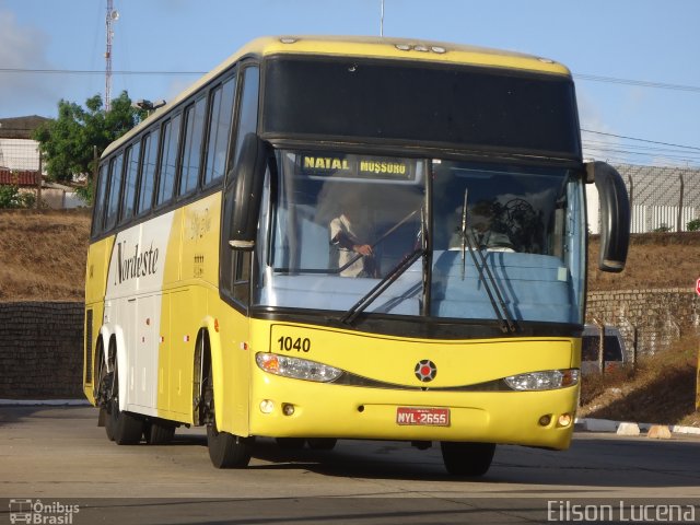 Viação Nordeste 1040 na cidade de Natal, Rio Grande do Norte, Brasil, por Eilson Lucena. Número da foto: #1451095.