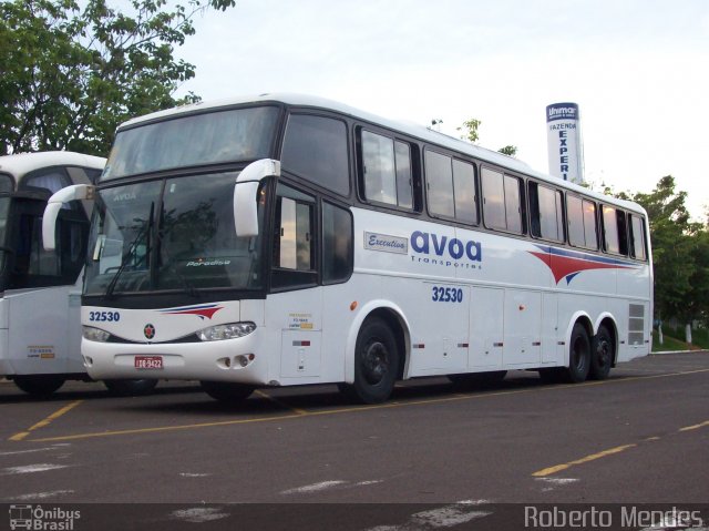 AVOA - Auto Viação Ourinhos Assis 32530 na cidade de Marília, São Paulo, Brasil, por Roberto Mendes. Número da foto: #1451179.