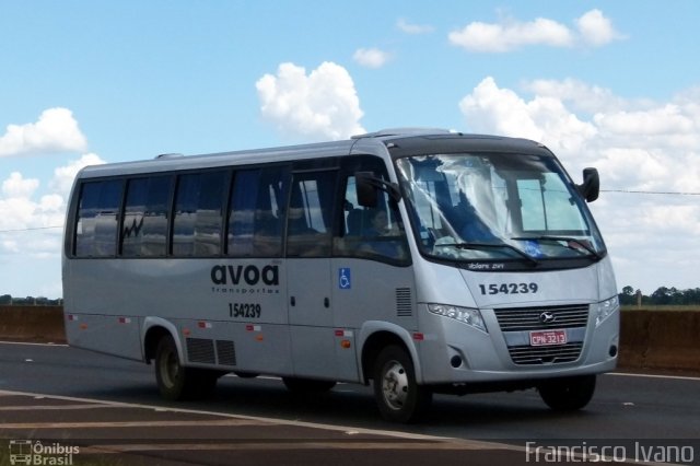 AVOA - Auto Viação Ourinhos Assis 154239 na cidade de Ibirarema, São Paulo, Brasil, por Francisco Ivano. ID da foto: 1451715.