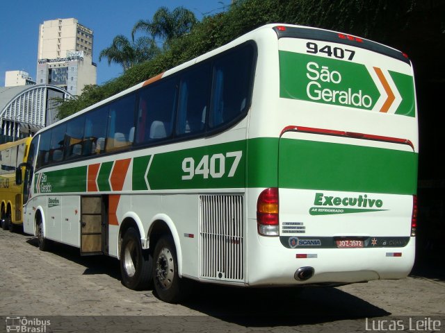 Cia. São Geraldo de Viação 9407 na cidade de Belo Horizonte, Minas Gerais, Brasil, por Lucas Leite. Número da foto: #1453264.