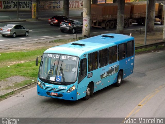 Vianel > Auto Viação Pioneira 02047 na cidade de Belo Horizonte, Minas Gerais, Brasil, por Adão Raimundo Marcelino. Número da foto: #1453392.
