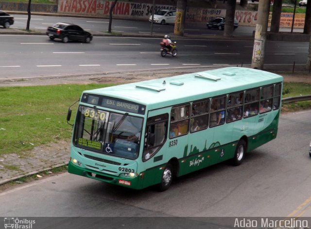 Sagrada Família Ônibus 02803 na cidade de Belo Horizonte, Minas Gerais, Brasil, por Adão Raimundo Marcelino. ID da foto: 1453410.