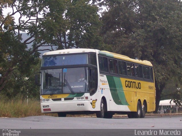 Empresa Gontijo de Transportes 15860 na cidade de Montes Claros, Minas Gerais, Brasil, por Leandro Macedo. ID da foto: 1453282.