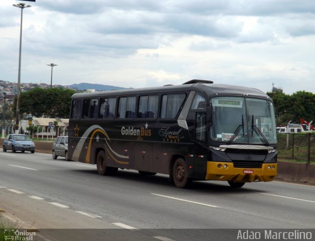 Golden Bus 4012 na cidade de Belo Horizonte, Minas Gerais, Brasil, por Adão Raimundo Marcelino. Número da foto: #1453464.