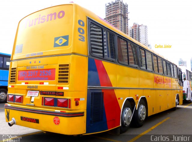 Águia Tur Turismo 003 na cidade de Goiânia, Goiás, Brasil, por Carlos Júnior. Número da foto: #1454988.