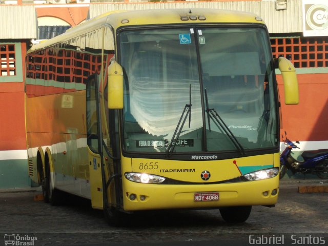 Viação Itapemirim 8655 na cidade de Feira de Santana, Bahia, Brasil, por Gabriel  Santos-ba. Número da foto: #1455574.