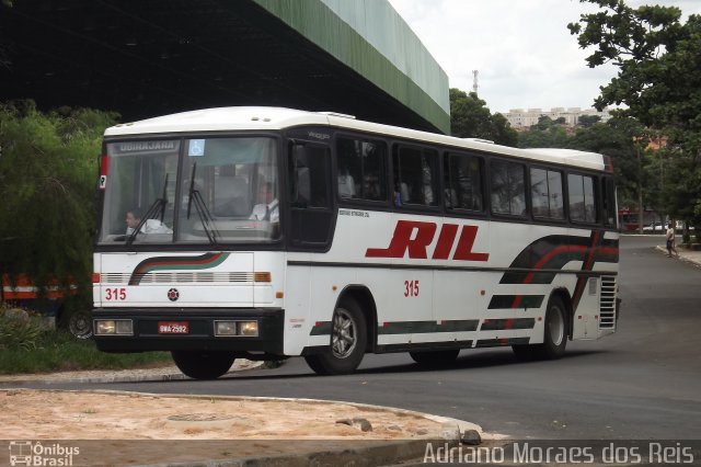 RIL - Rodoviário Ibitinguense Ltda. 315 na cidade de Bauru, São Paulo, Brasil, por Adriano Moraes dos Reis. Número da foto: #1454534.