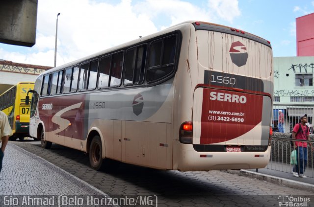 Viação Serro 1560 na cidade de Belo Horizonte, Minas Gerais, Brasil, por Giovanini Mendes do Carmo. ID da foto: 1454981.