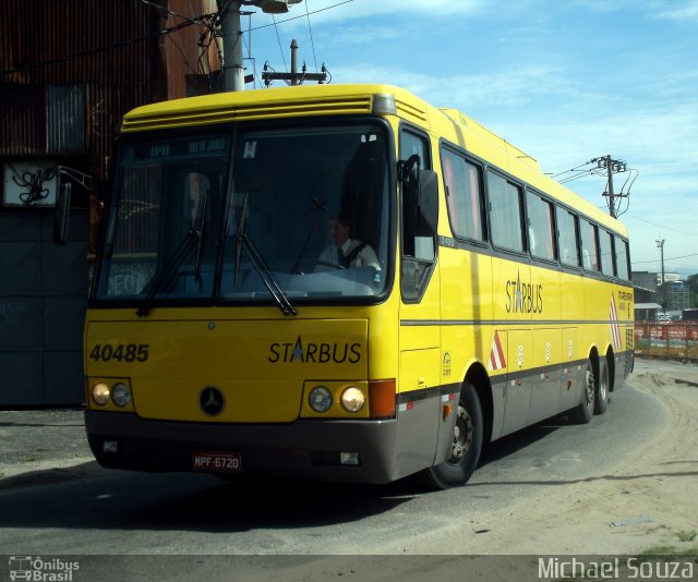 Viação Itapemirim 40485 na cidade de Rio de Janeiro, Rio de Janeiro, Brasil, por Michael Souza. Número da foto: #1454199.