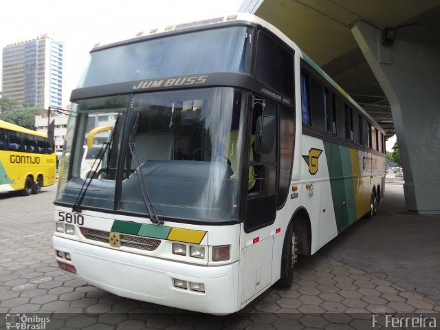 Empresa Gontijo de Transportes 5810 na cidade de Belo Horizonte, Minas Gerais, Brasil, por Fabri Ferreira. Número da foto: #1456335.