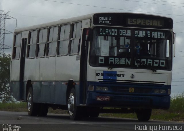 Ônibus Particulares 2074 na cidade de Messias, Alagoas, Brasil, por Rodrigo Fonseca. Número da foto: #1456336.