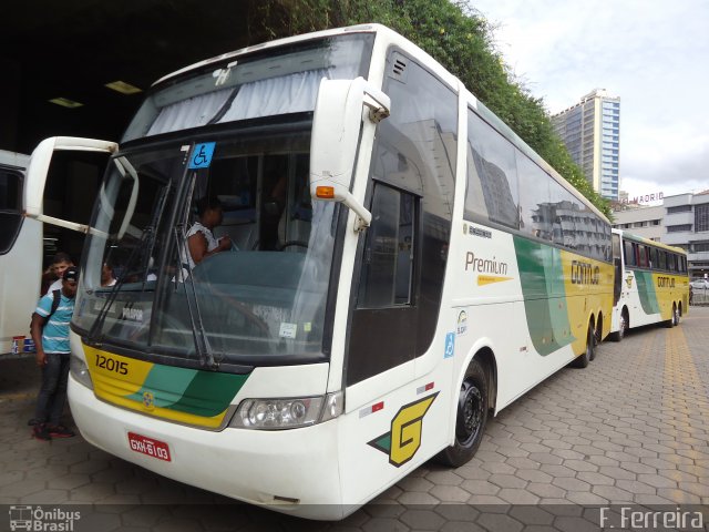 Empresa Gontijo de Transportes 12015 na cidade de Belo Horizonte, Minas Gerais, Brasil, por Fabri Ferreira. ID da foto: 1456364.