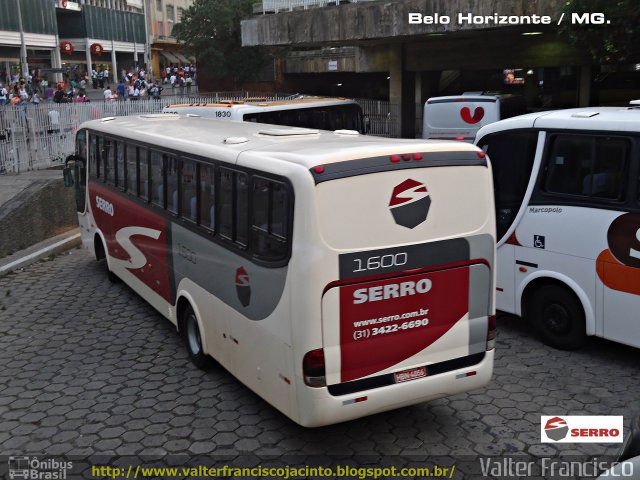 Viação Serro 1600 na cidade de Belo Horizonte, Minas Gerais, Brasil, por Valter Francisco. ID da foto: 1456209.