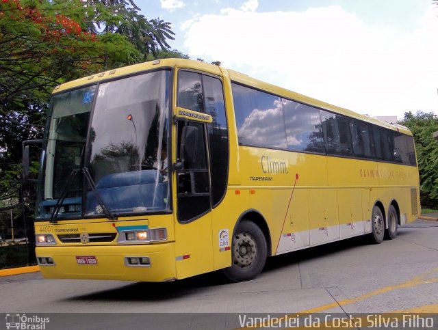 Viação Itapemirim 44001 na cidade de São Paulo, São Paulo, Brasil, por Vanderlei da Costa Silva Filho. ID da foto: 1456600.