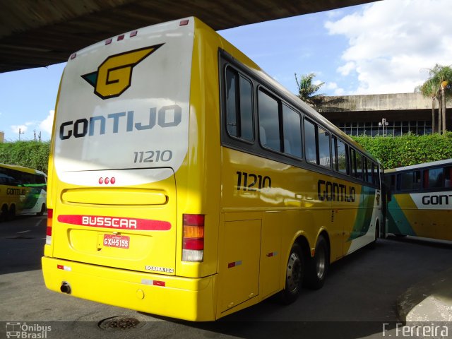 Empresa Gontijo de Transportes 11210 na cidade de Belo Horizonte, Minas Gerais, Brasil, por Fabri Ferreira. ID da foto: 1458682.