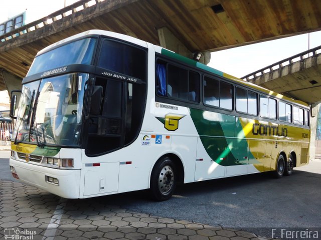 Empresa Gontijo de Transportes 11210 na cidade de Belo Horizonte, Minas Gerais, Brasil, por Fabri Ferreira. ID da foto: 1458700.