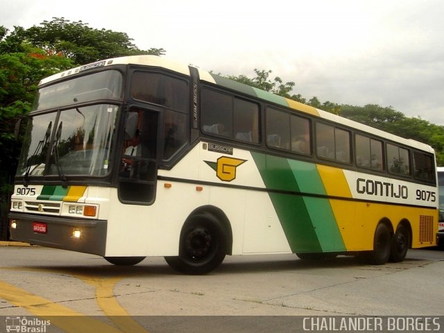 Empresa Gontijo de Transportes 9075 na cidade de São Paulo, São Paulo, Brasil, por C.   Borges. ID da foto: 1459148.