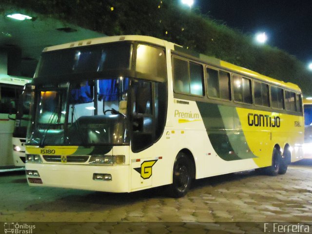 Empresa Gontijo de Transportes 15180 na cidade de Belo Horizonte, Minas Gerais, Brasil, por Fabri Ferreira. ID da foto: 1458632.