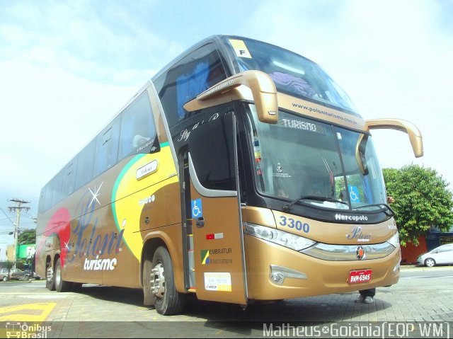 Poloni Turismo 3300 na cidade de Goiânia, Goiás, Brasil, por Vicente Pinto Moreira. Número da foto: #1457574.