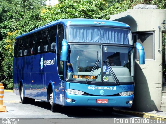 Expresso do Sul 7204 na cidade de São Paulo, São Paulo, Brasil, por Paulo Ricardo. Número da foto: #824220.