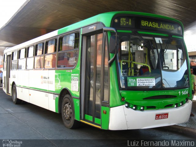 Viação Santa Brígida 1 1404 na cidade de São Paulo, São Paulo, Brasil, por Luiz Fernando Maximo. Número da foto: #823364.
