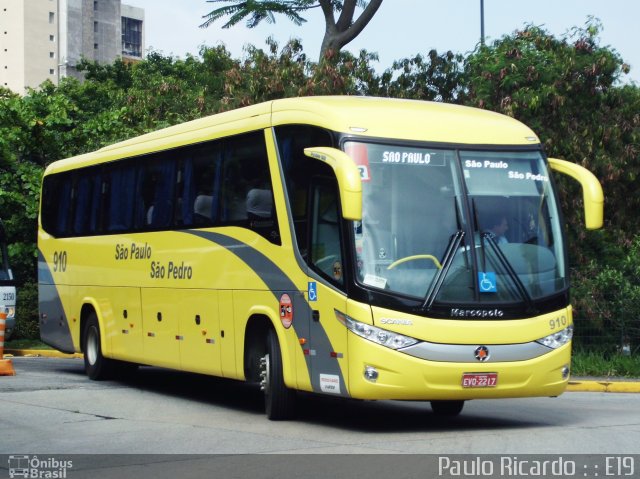Viação São Paulo São Pedro 910 na cidade de São Paulo, São Paulo, Brasil, por Paulo Ricardo. Número da foto: #824092.