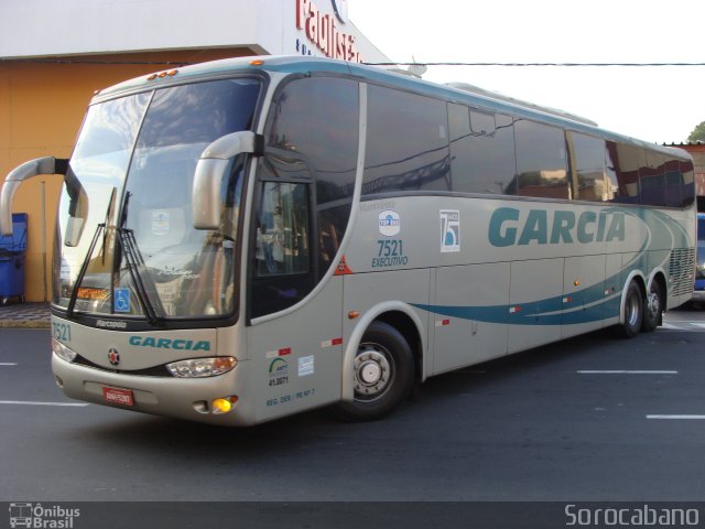Viação Garcia 7521 na cidade de Sorocaba, São Paulo, Brasil, por Elias  Junior. Número da foto: #822961.