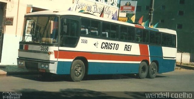 Empresa Coletivos Cristo Rei 3550 na cidade de São João del Rei, Minas Gerais, Brasil, por Wendell Coelho. ID da foto: 822879.