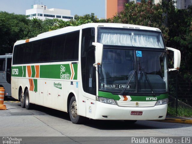 Cia. São Geraldo de Viação 11750 na cidade de São Paulo, São Paulo, Brasil, por Paulo Ricardo. Número da foto: #824082.