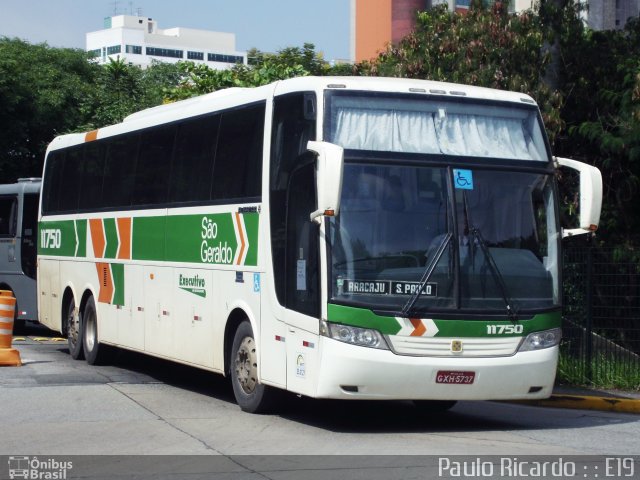 Cia. São Geraldo de Viação 11750 na cidade de São Paulo, São Paulo, Brasil, por Paulo Ricardo. ID da foto: 824082.