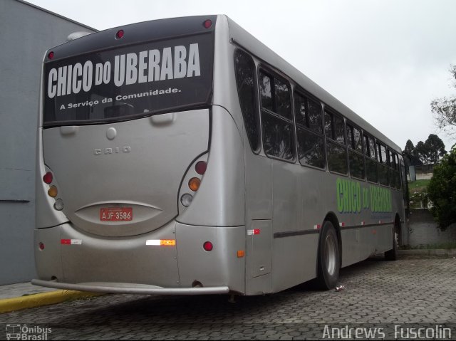 Ônibus Particulares Chico do Uberaba na cidade de Curitiba, Paraná, Brasil, por Andrews  Fuscolin. ID da foto: 841880.