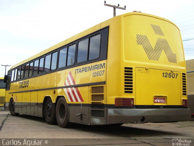 Viação Itapemirim 12607 na cidade de Teresina, Piauí, Brasil, por Carlos Aguiar ®. Número da foto: #841679.
