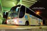 LopeSul Transportes - Lopes e Oliveira Transportes e Turismo - Lopes Sul 2044 na cidade de Chapecó, Santa Catarina, Brasil, por Alain Gustavo Melo. ID da foto: :id.