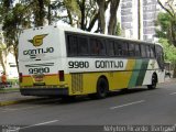 Empresa Gontijo de Transportes 9980 na cidade de Lavras, Minas Gerais, Brasil, por Nélyton Ricardo  Barbosa. ID da foto: :id.