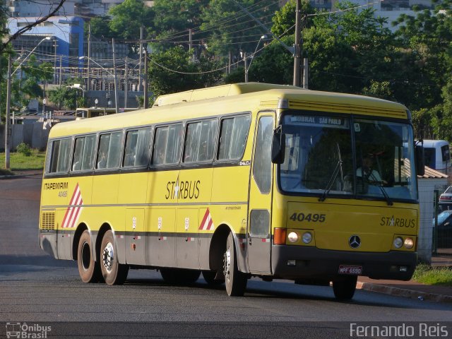 Viação Itapemirim 40495 na cidade de Ribeirão Preto, São Paulo, Brasil, por Fernando Reis. ID da foto: 845607.