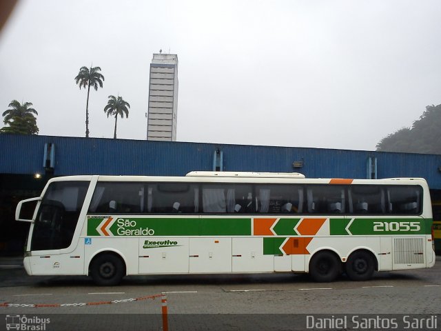 Cia. São Geraldo de Viação 21055 na cidade de Santos, São Paulo, Brasil, por Daniel Santos Sardi. Número da foto: #844328.