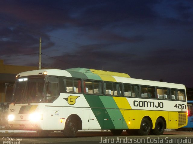 Empresa Gontijo de Transportes 4261 na cidade de Teresina, Piauí, Brasil, por Jairo Anderson Costa Sampaio. Número da foto: #844896.