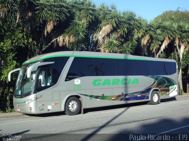 Viação Garcia 7266 na cidade de Curitiba, Paraná, Brasil, por Paulo Ricardo. Número da foto: #845207.