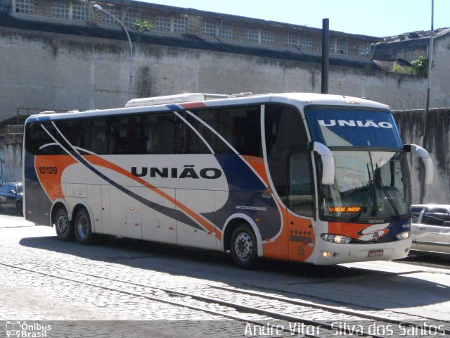 Expresso União 10139 na cidade de Rio de Janeiro, Rio de Janeiro, Brasil, por André Vitor  Silva dos Santos. ID da foto: 844978.