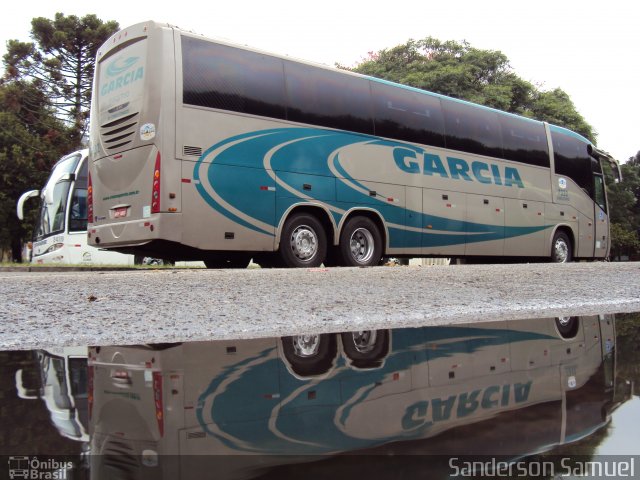 Viação Garcia 7332 na cidade de Curitiba, Paraná, Brasil, por Sanderson Samuel. Número da foto: #846277.