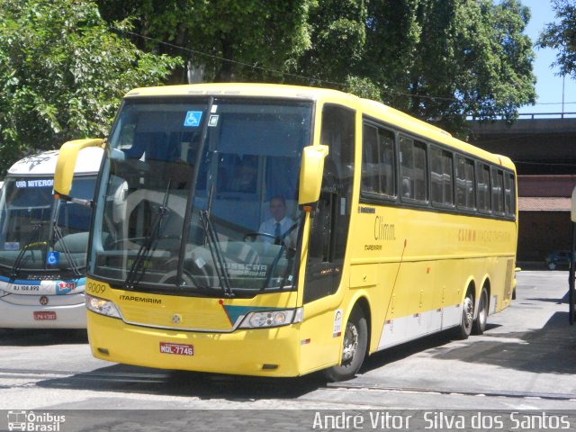 Viação Itapemirim 9009 na cidade de Rio de Janeiro, Rio de Janeiro, Brasil, por André Vitor  Silva dos Santos. ID da foto: 844967.