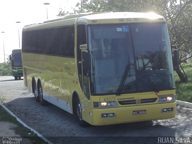 Viação Itapemirim 45273 na cidade de Campina Grande, Paraíba, Brasil, por Ruan Silva. Número da foto: #844305.