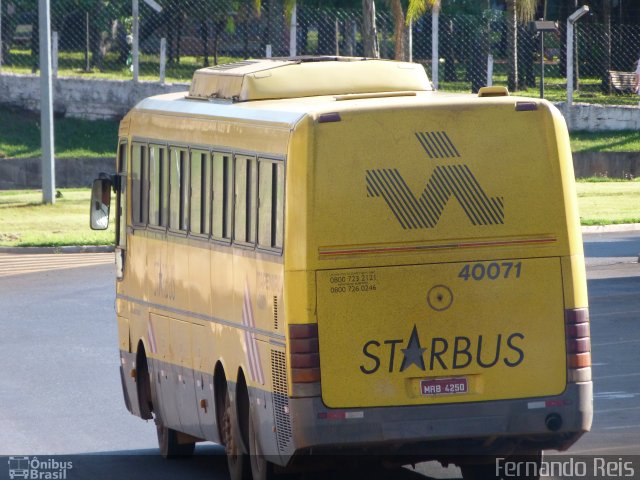 Viação Itapemirim 40071 na cidade de Ribeirão Preto, São Paulo, Brasil, por Fernando Reis. Número da foto: #846733.