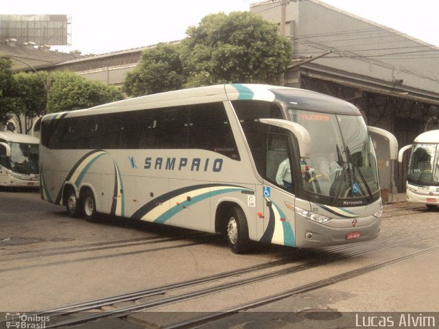 Viação Sampaio 910 na cidade de Rio de Janeiro, Rio de Janeiro, Brasil, por Lucas Alvim. Número da foto: #846614.