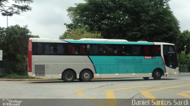 Empresa de Ônibus Nossa Senhora da Penha 33529 na cidade de São Paulo, São Paulo, Brasil, por Daniel Santos Sardi. ID da foto: 848224.