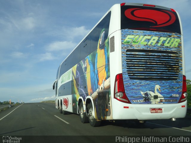 Eucatur - Empresa União Cascavel de Transportes e Turismo 4805 na cidade de Laguna, Santa Catarina, Brasil, por Paulo de Souza. Número da foto: #848166.