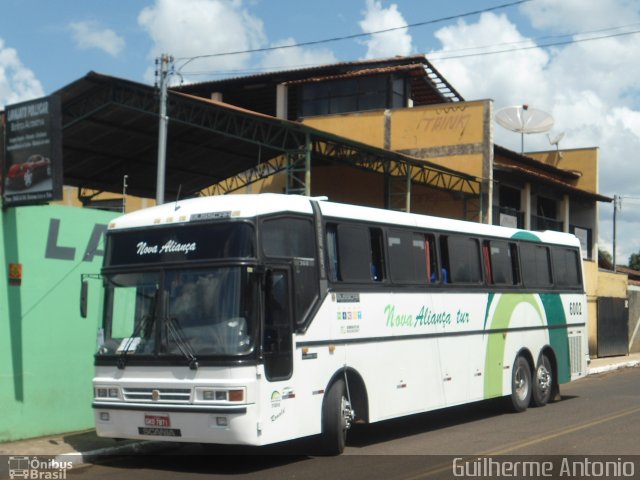 Nova Aliança Turismo 6002 na cidade de Araxá, Minas Gerais, Brasil, por Guilherme Antonio. Número da foto: #847380.