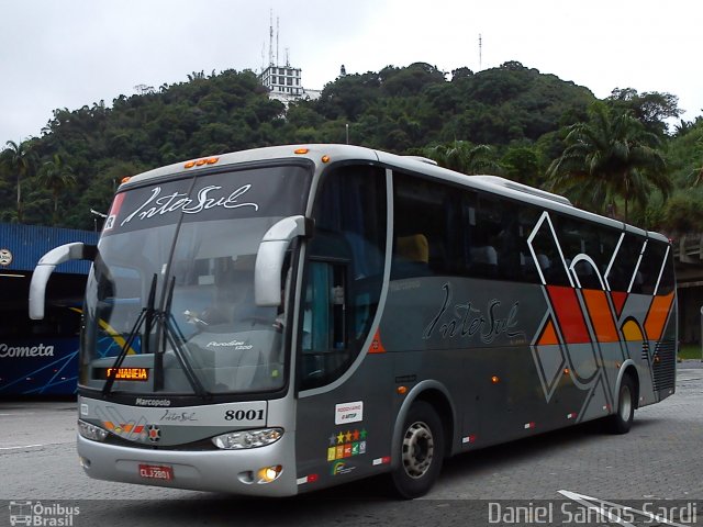 Intersul 8001 na cidade de Santos, São Paulo, Brasil, por Daniel Santos Sardi. Número da foto: #848145.