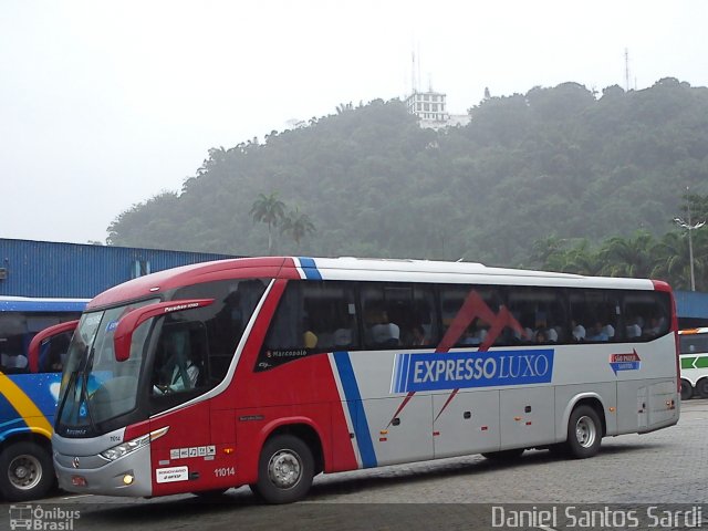 Expresso Luxo 11014 na cidade de Santos, São Paulo, Brasil, por Daniel Santos Sardi. Número da foto: #848194.
